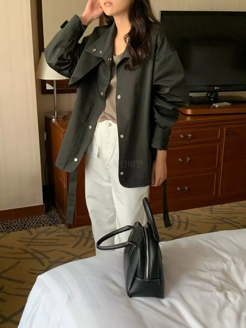Renouveau - Korean Women Fashion - #momslook - Trench Field Jacket - 10
