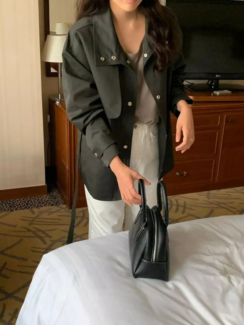 Renouveau - Korean Women Fashion - #momslook - Trench Field Jacket - 12