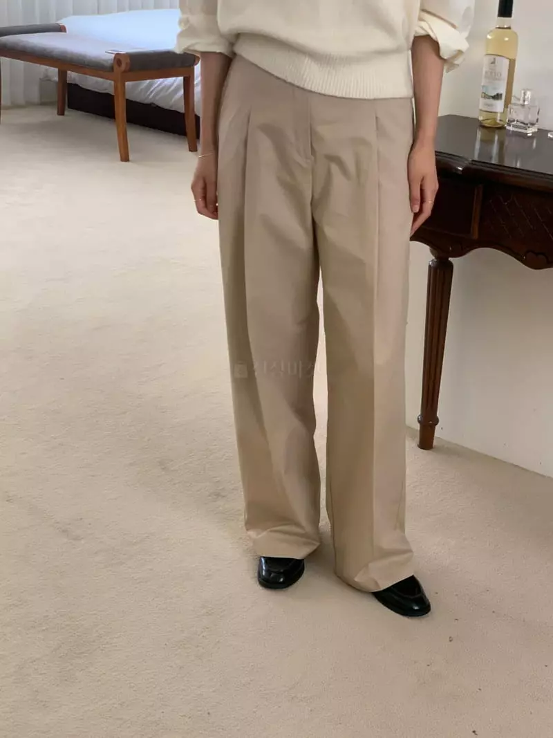 Renouveau - Korean Women Fashion - #momslook - Cotton Pants - 7