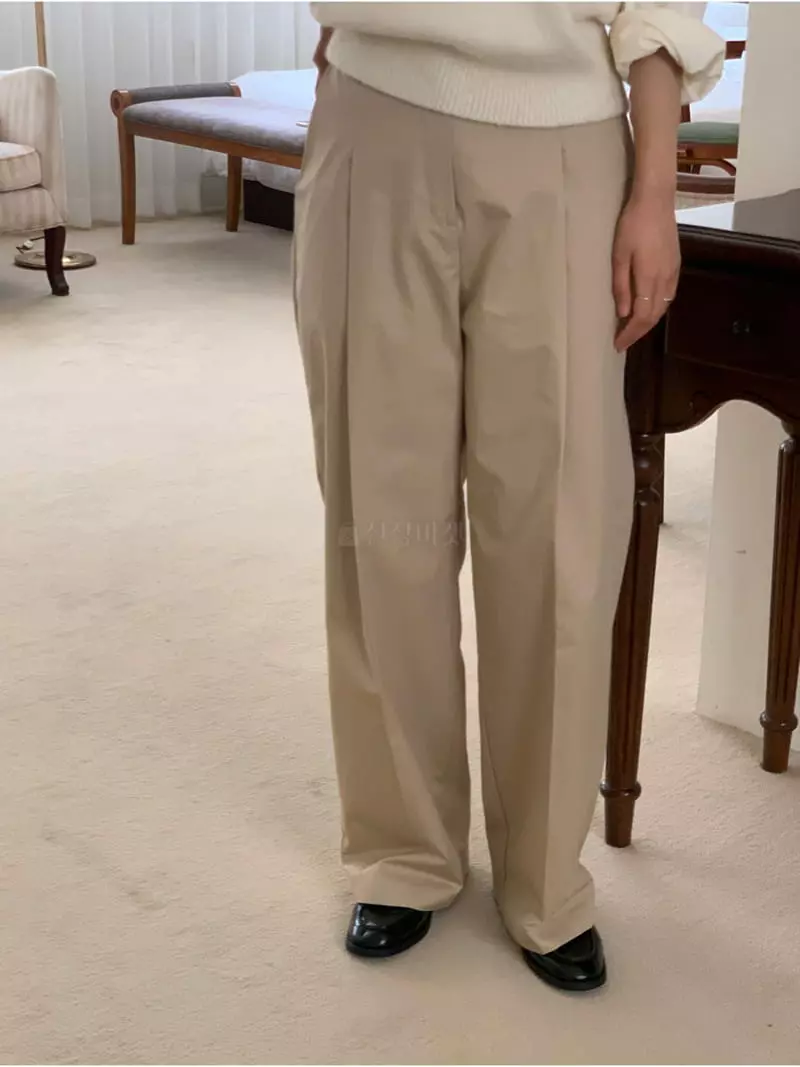 Renouveau - Korean Women Fashion - #momslook - Cotton Pants - 9