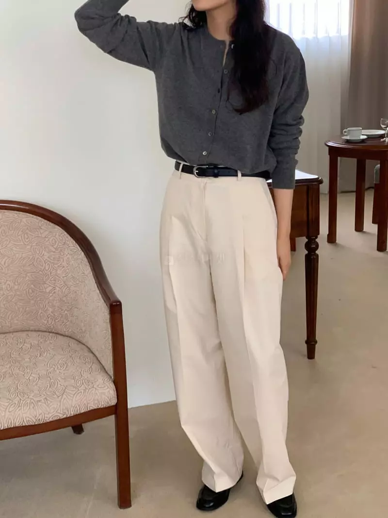 Renouveau - Korean Women Fashion - #momslook - Cash Knit Tee - 11