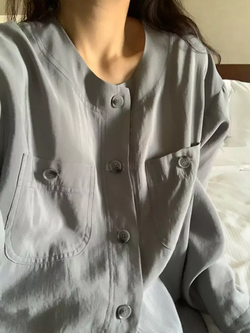 Renouveau - Korean Women Fashion - #momslook - Jacket Blouse - 10
