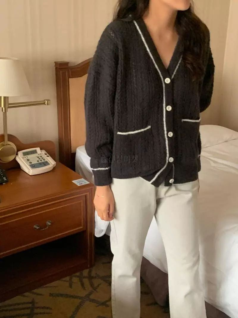 Renouveau - Korean Women Fashion - #momslook - Alpaca Cardigan - 10