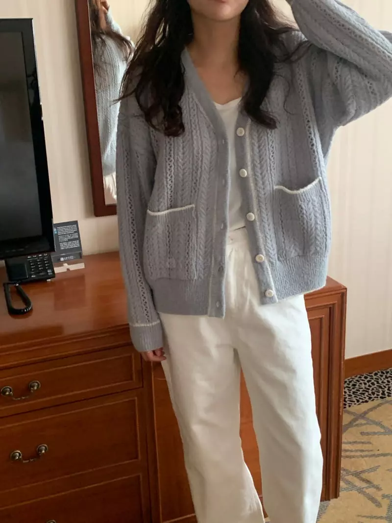 Renouveau - Korean Women Fashion - #momslook - Alpaca Cardigan - 8