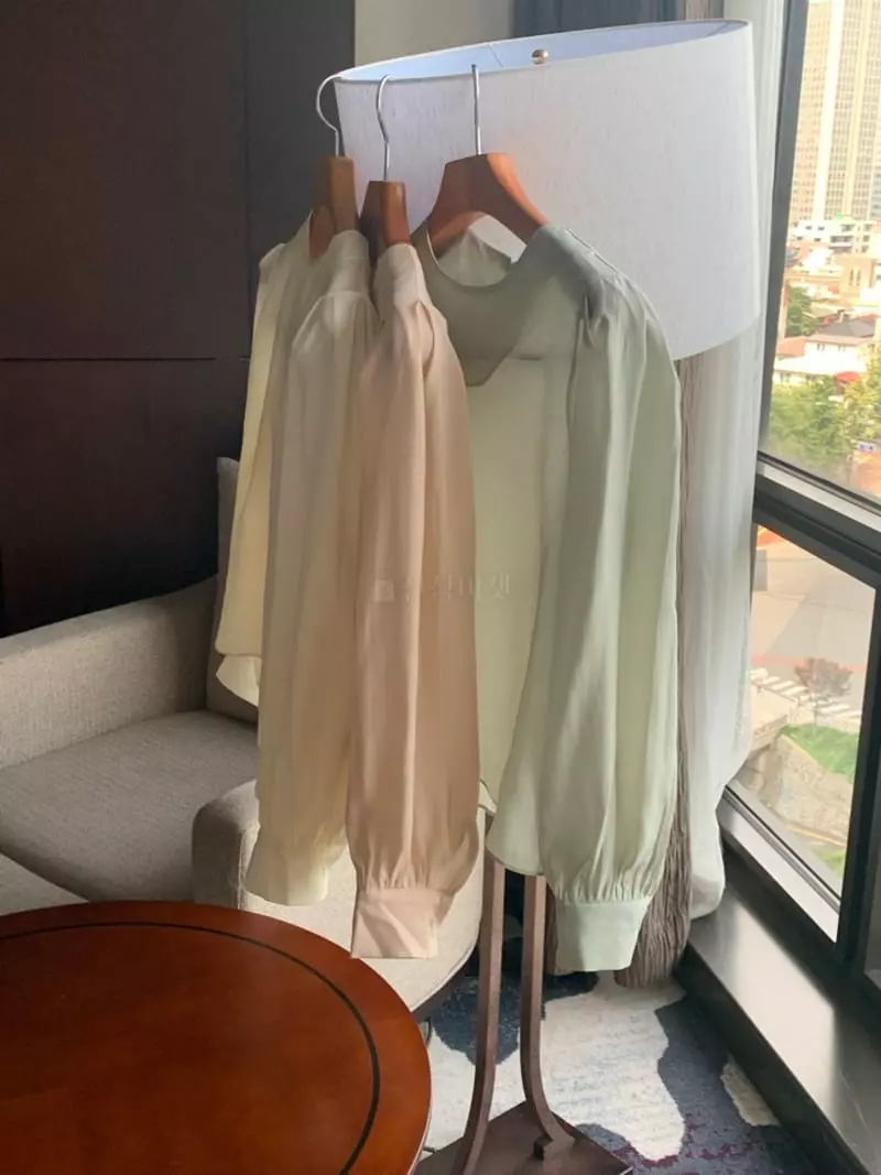 Renouveau - Korean Women Fashion - #momslook - Silky Blouse - 3
