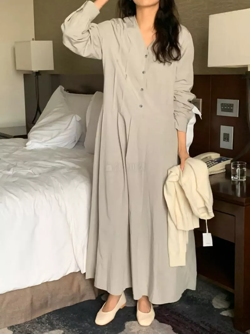 Renouveau - Korean Women Fashion - #momslook - Minu One-piece - 7
