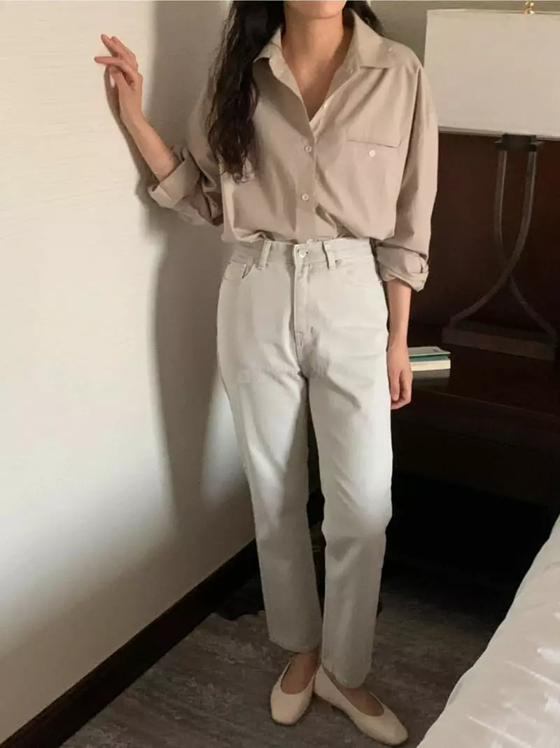 Renouveau - Korean Women Fashion - #momslook - Dyeing Pants - 10
