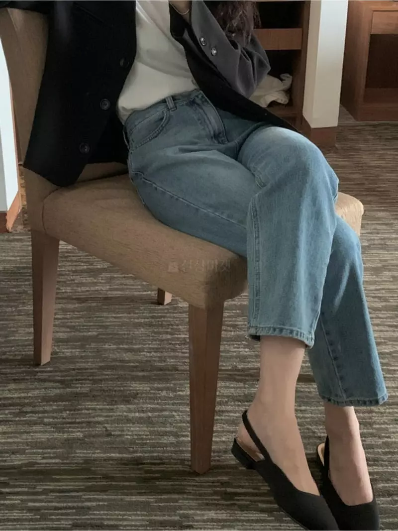 Renouveau - Korean Women Fashion - #momslook - Gaihara Jeans - 9