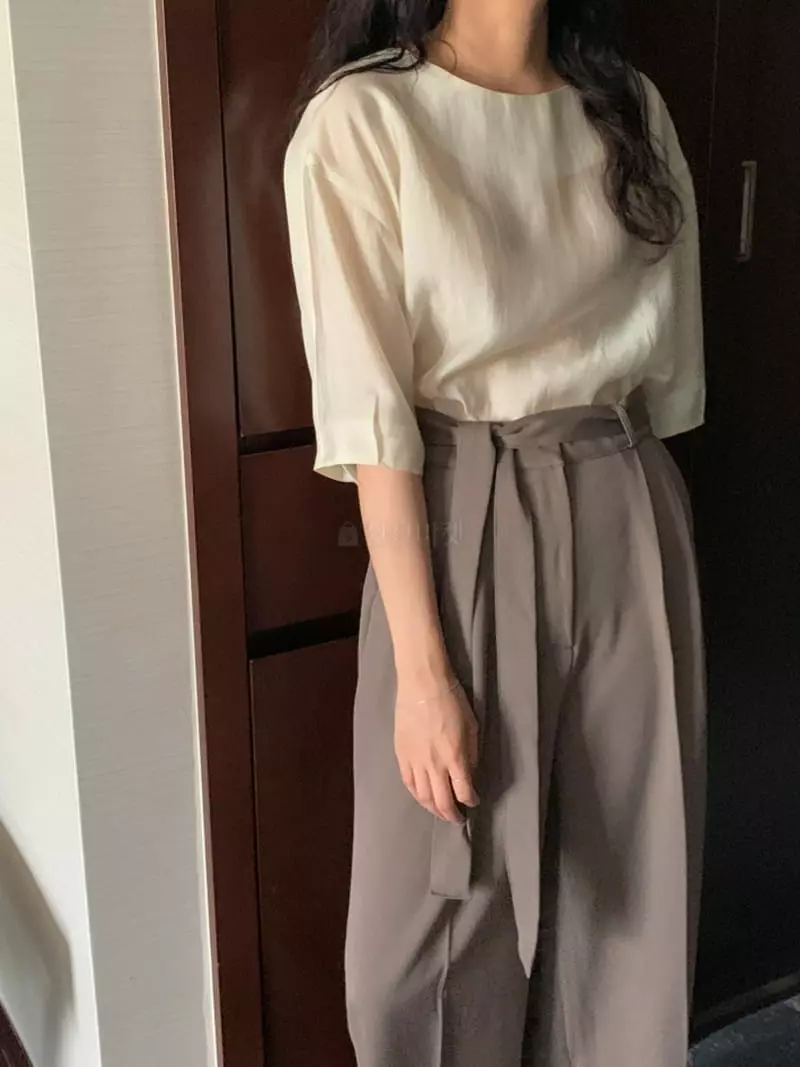 Renouveau - Korean Women Fashion - #vintagekidsstyle - Circle Blouse - 4