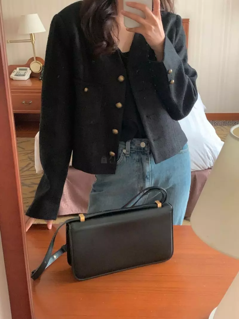 Renouveau - Korean Women Fashion - #restrostyle - Lace Twid JAcket - 7