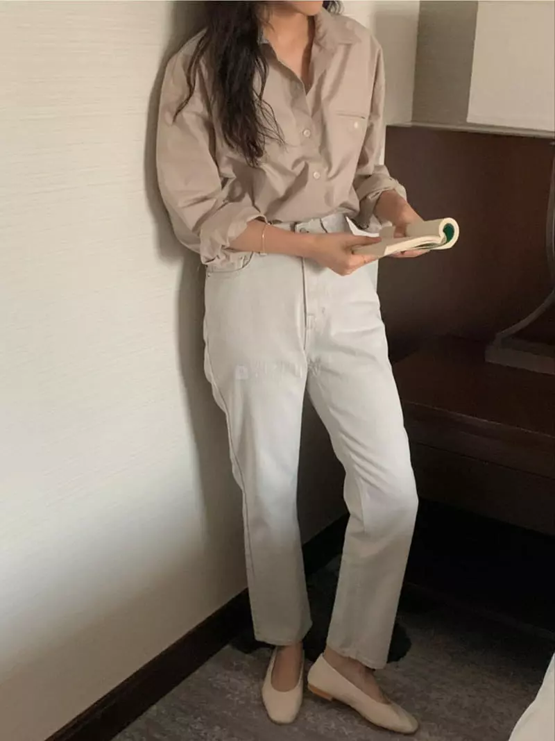 Renouveau - Korean Women Fashion - #restrostyle - Dyeing Pants - 3