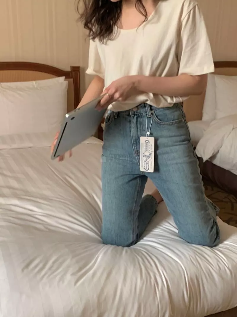 Renouveau - Korean Women Fashion - #restrostyle - Gaihara Jeans - 2