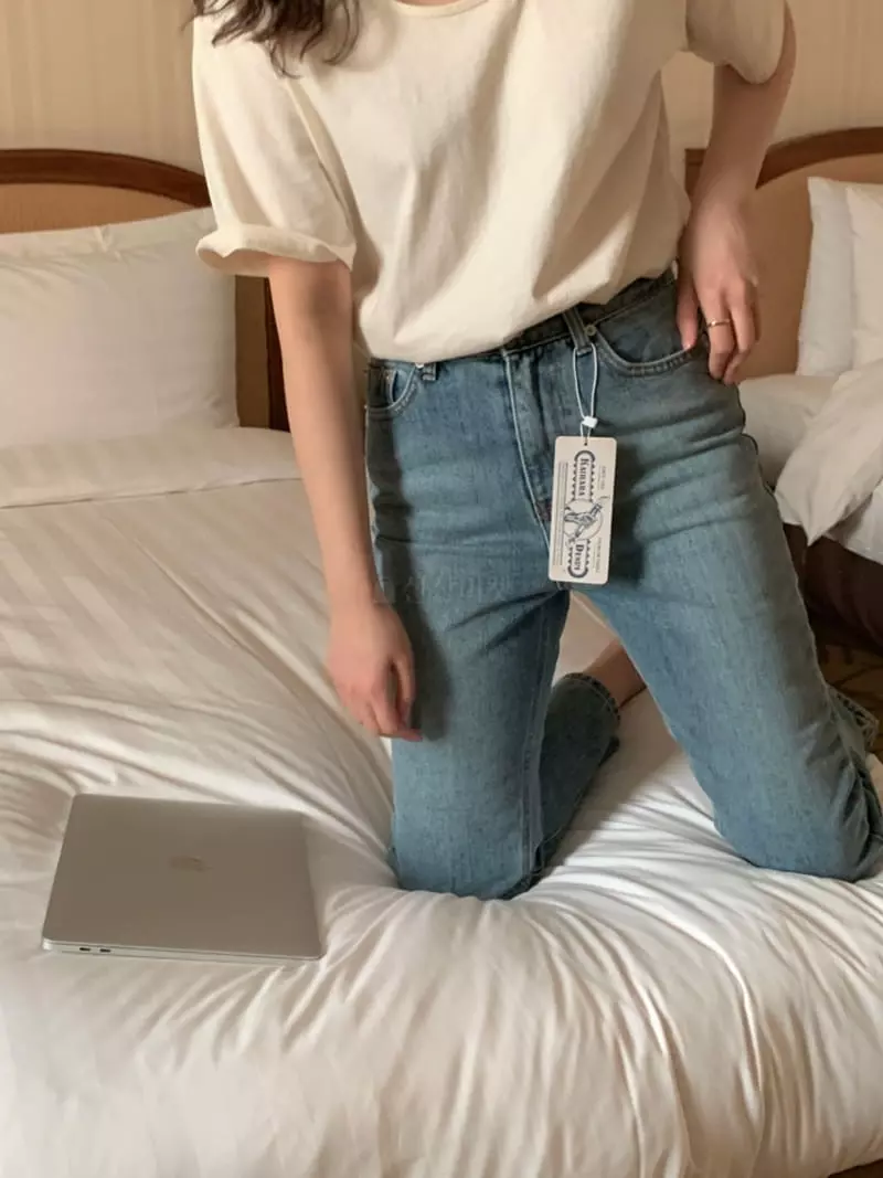 Renouveau - Korean Women Fashion - #romanticstyle - Gaihara Jeans - 4