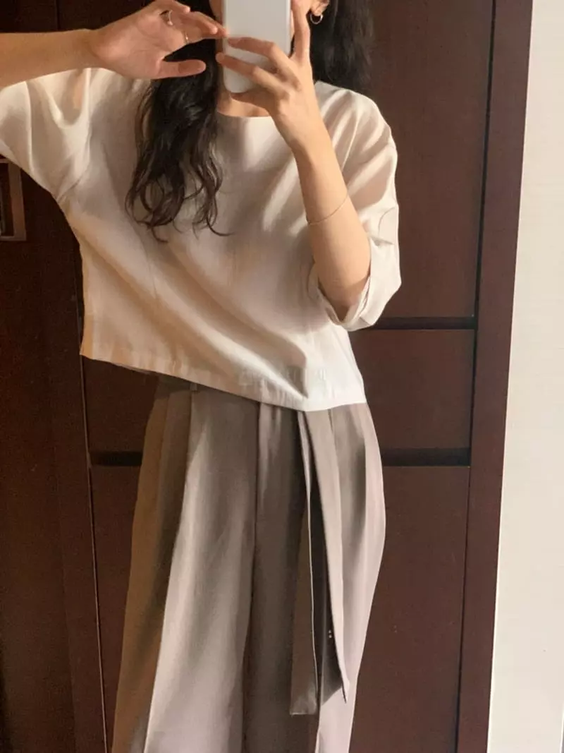 Renouveau - Korean Women Fashion - #thatsdarling - Circle Blouse - 8
