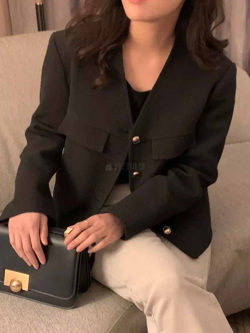 Renouveau - Korean Women Fashion - #vintageinspired - London Twid Jacket - 3