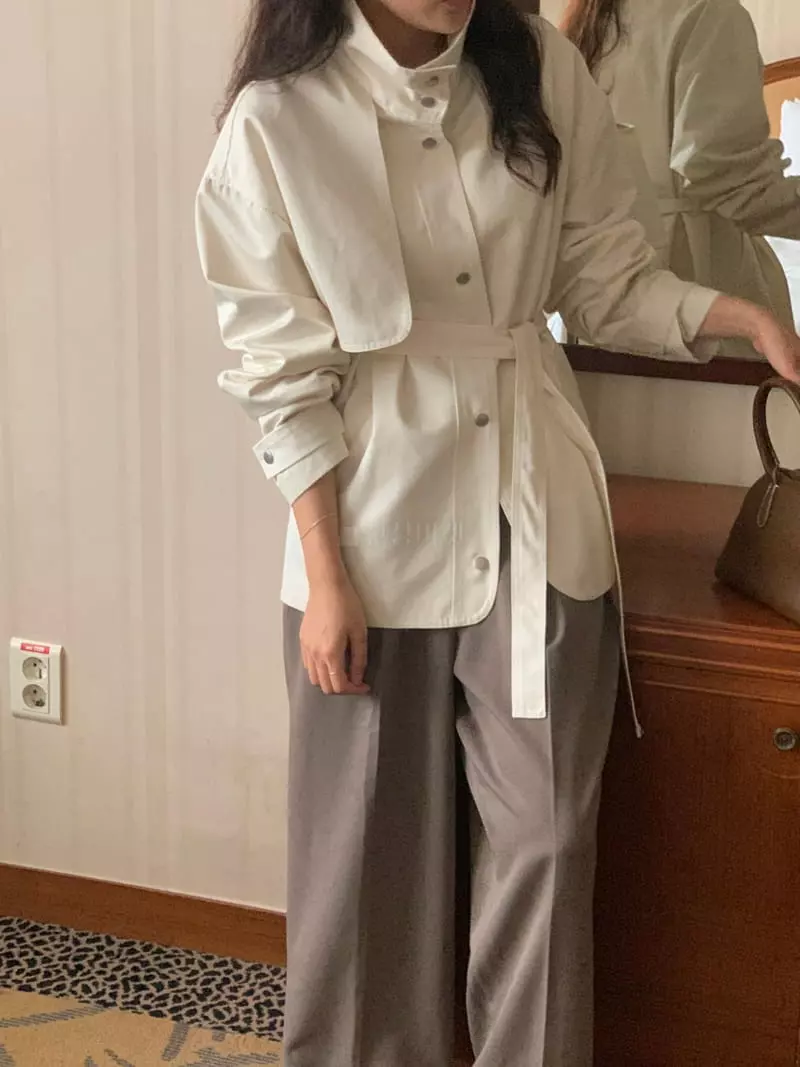 Renouveau - Korean Women Fashion - #vintagekidsstyle - Trench Field Jacket