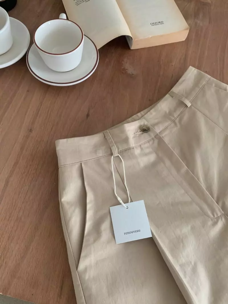 Renouveau - Korean Women Fashion - #womensfashion - Cotton Pants - 12