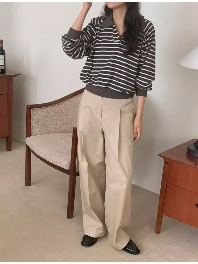 Renouveau - Korean Women Fashion - #womensfashion - Cotton Pants - 8