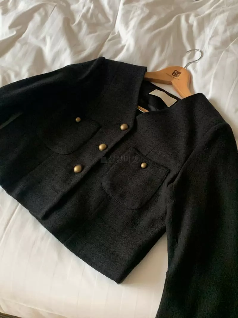 Renouveau - Korean Women Fashion - #womensfashion - Lace Twid Jacket