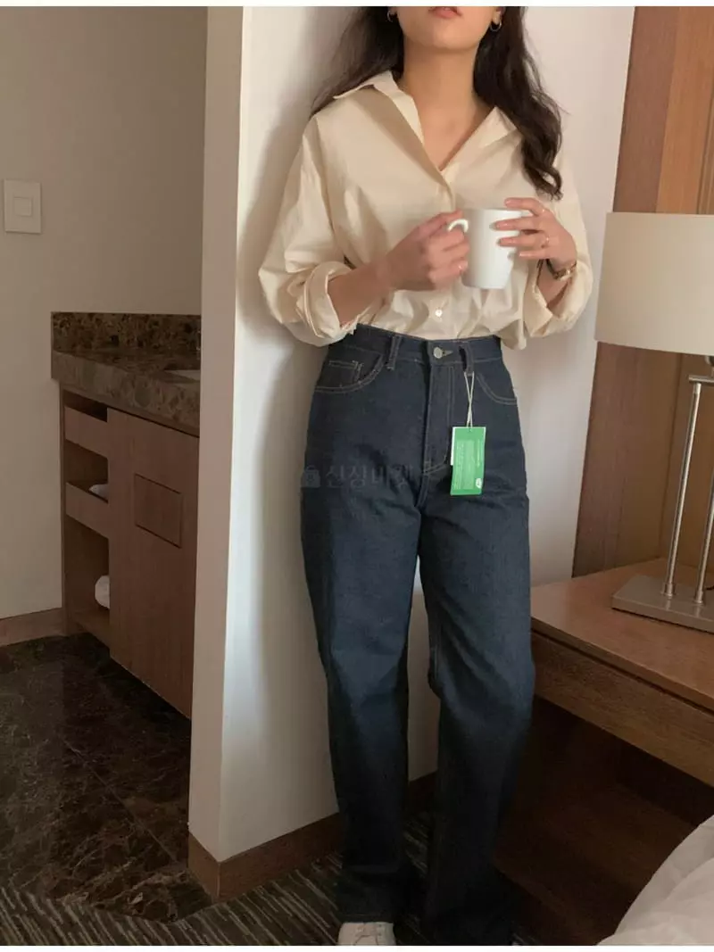 Renouveau - Korean Women Fashion - #womensfashion - Eco Jeans - 3