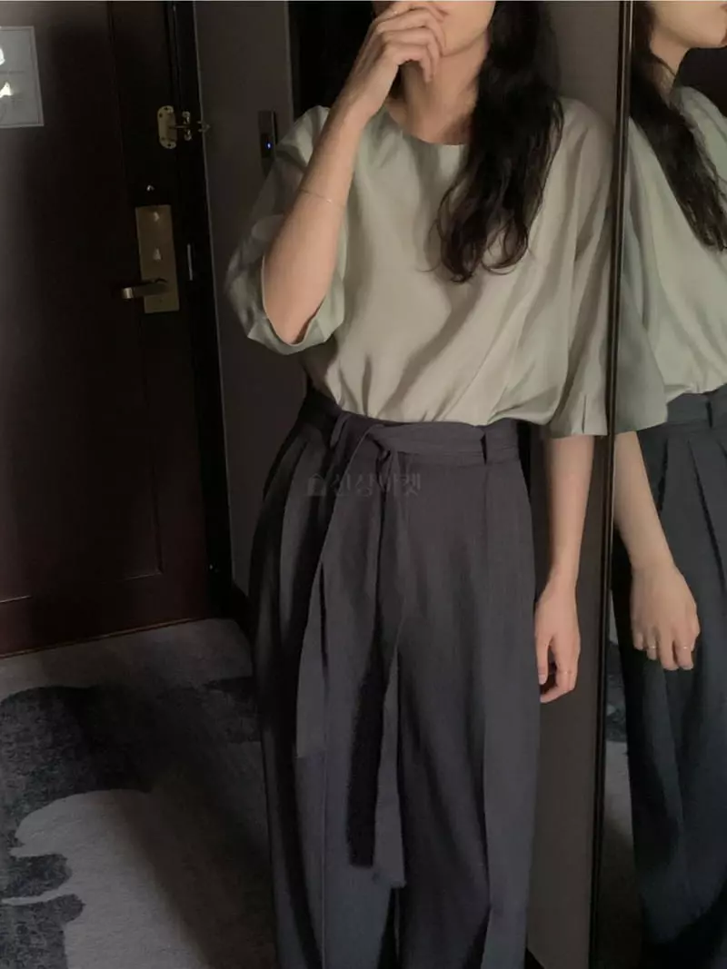 Renouveau - Korean Women Fashion - #womensfashion - Circle Blouse