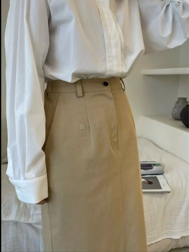 Reve - Korean Women Fashion - #womensfashion - Midi Skirt - 4
