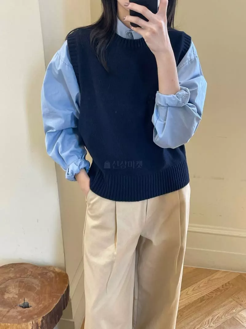 Reve - Korean Women Fashion - #momslook - R Vest - 11
