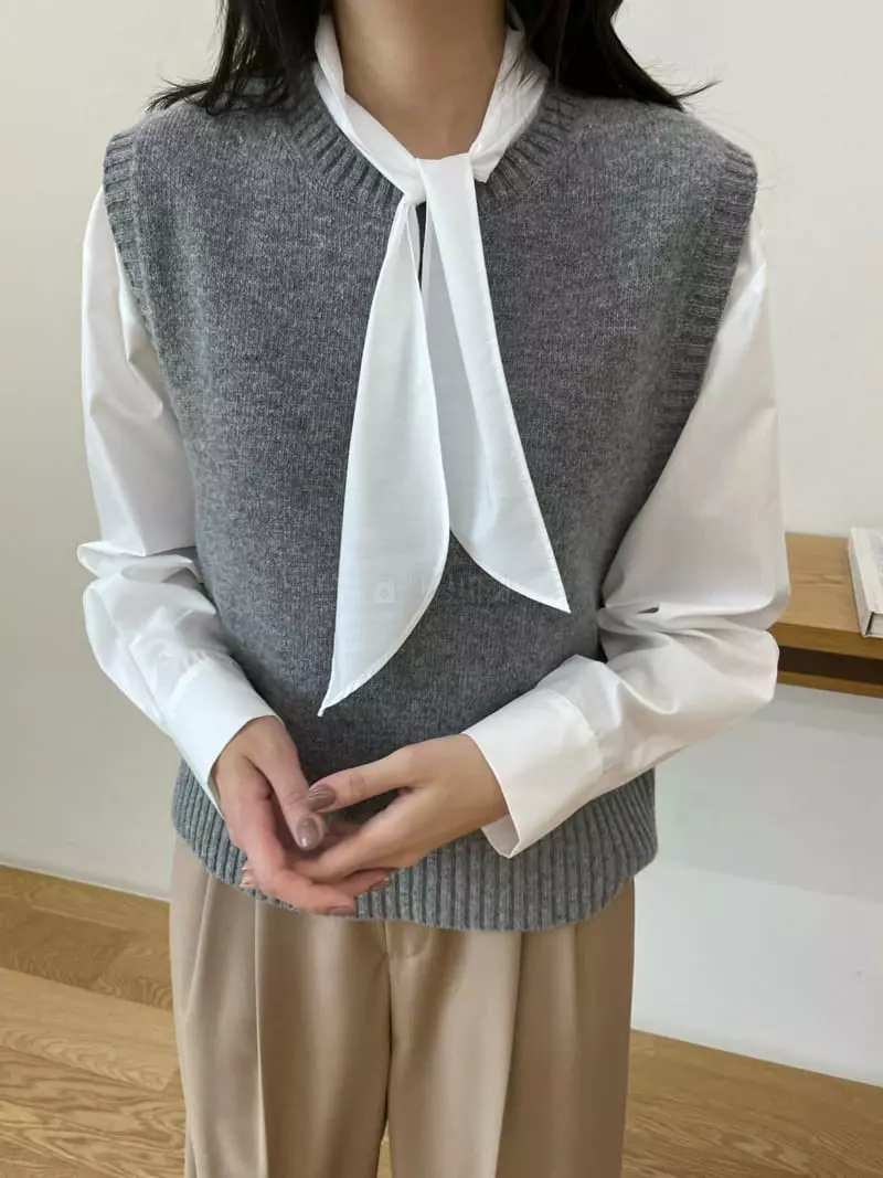 Reve - Korean Women Fashion - #momslook - R Vest - 9
