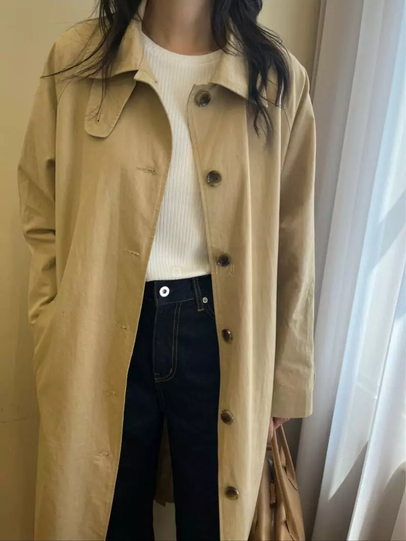 Reve - Korean Women Fashion - #momslook - Beth Trench Coat - 9