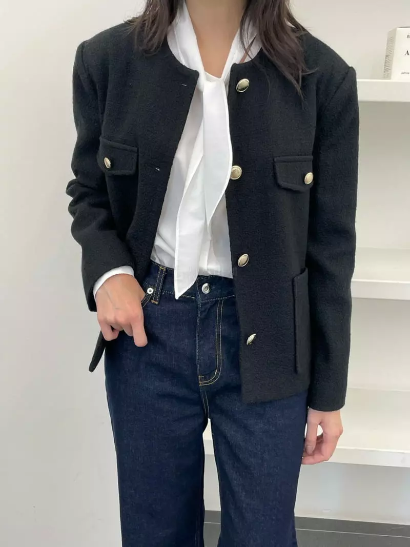 Reve - Korean Women Fashion - #restrostyle - Ribbon Shirt - 7