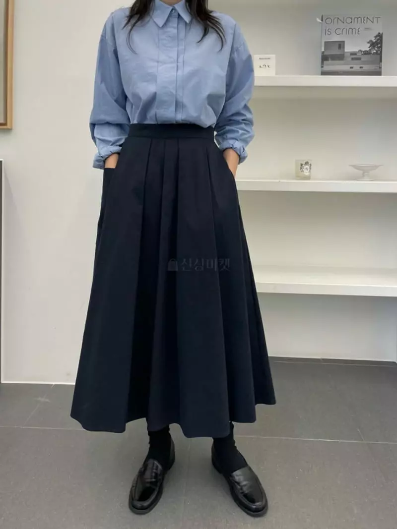 Reve - Korean Women Fashion - #womensfashion - Pintuck Shirt - 6