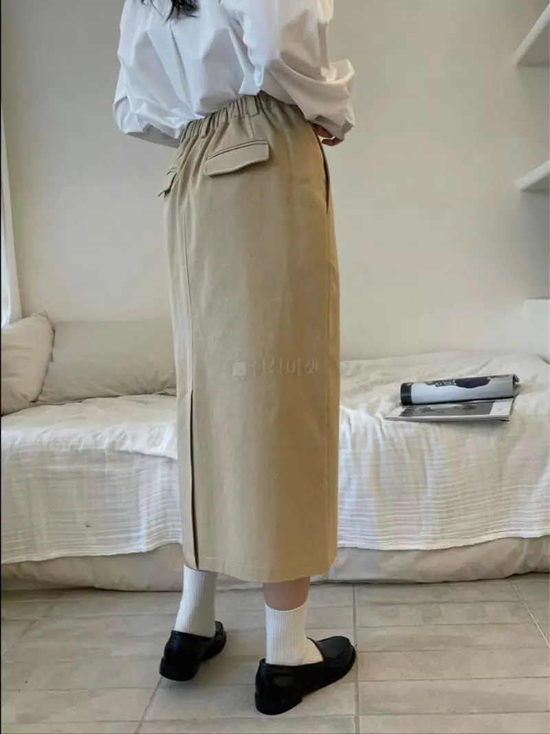 Reve - Korean Women Fashion - #womensfashion - Midi Skirt - 11