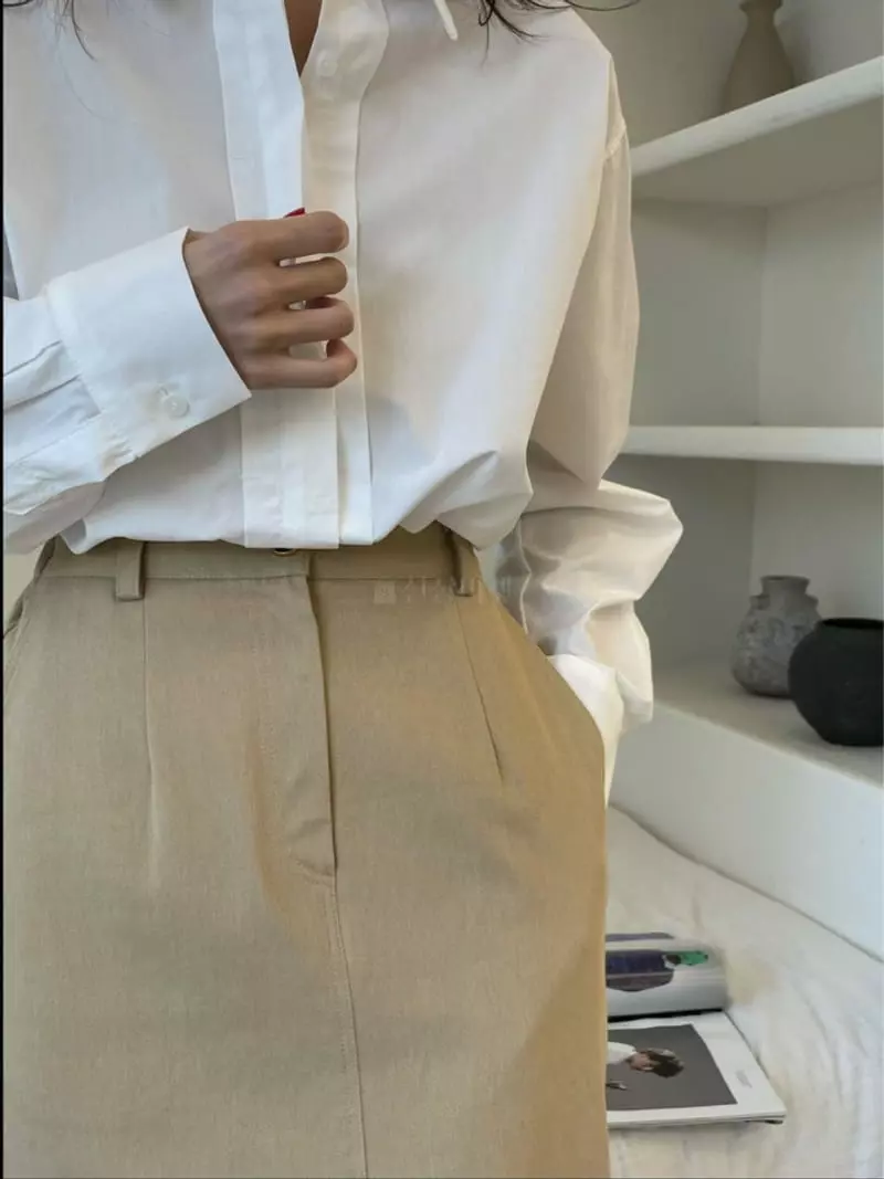 Reve - Korean Women Fashion - #womensfashion - Midi Skirt - 3