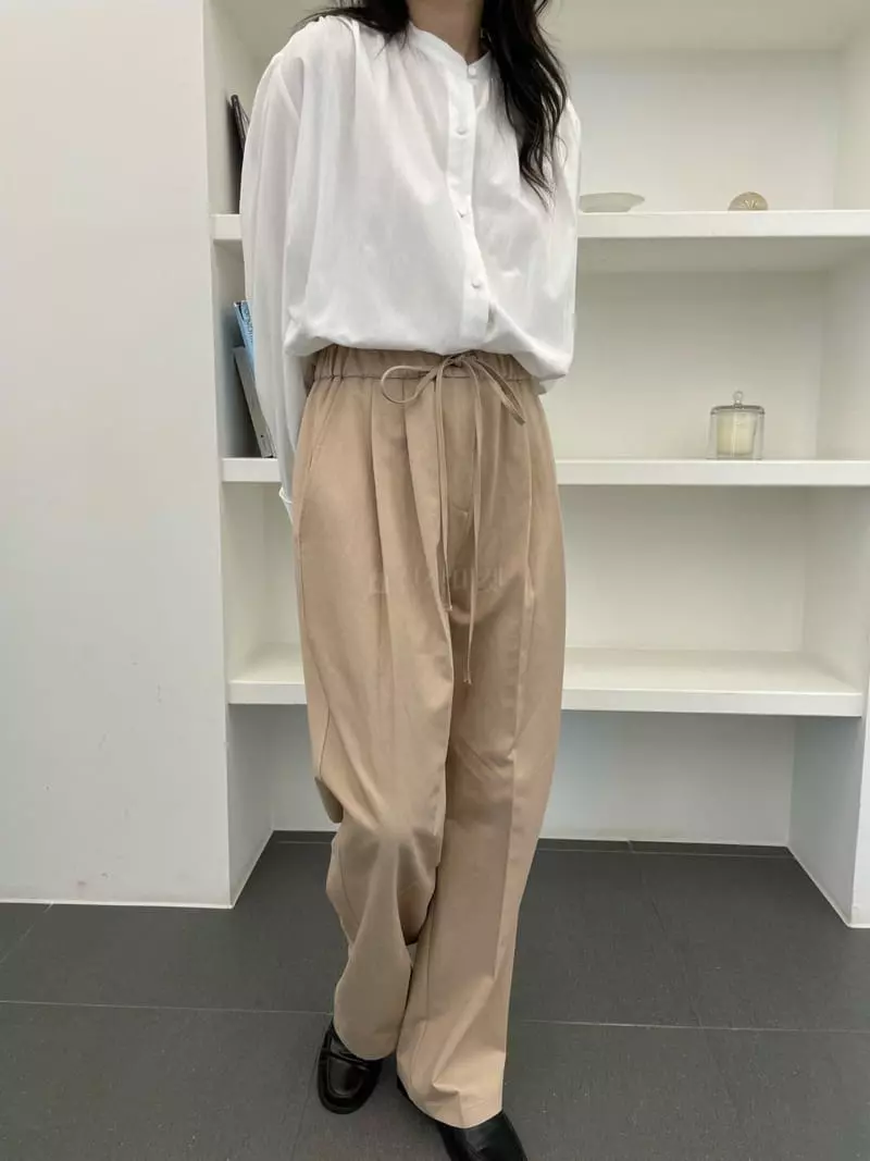 Reve - Korean Women Fashion - #womensfashion - China Puff Blouse - 8