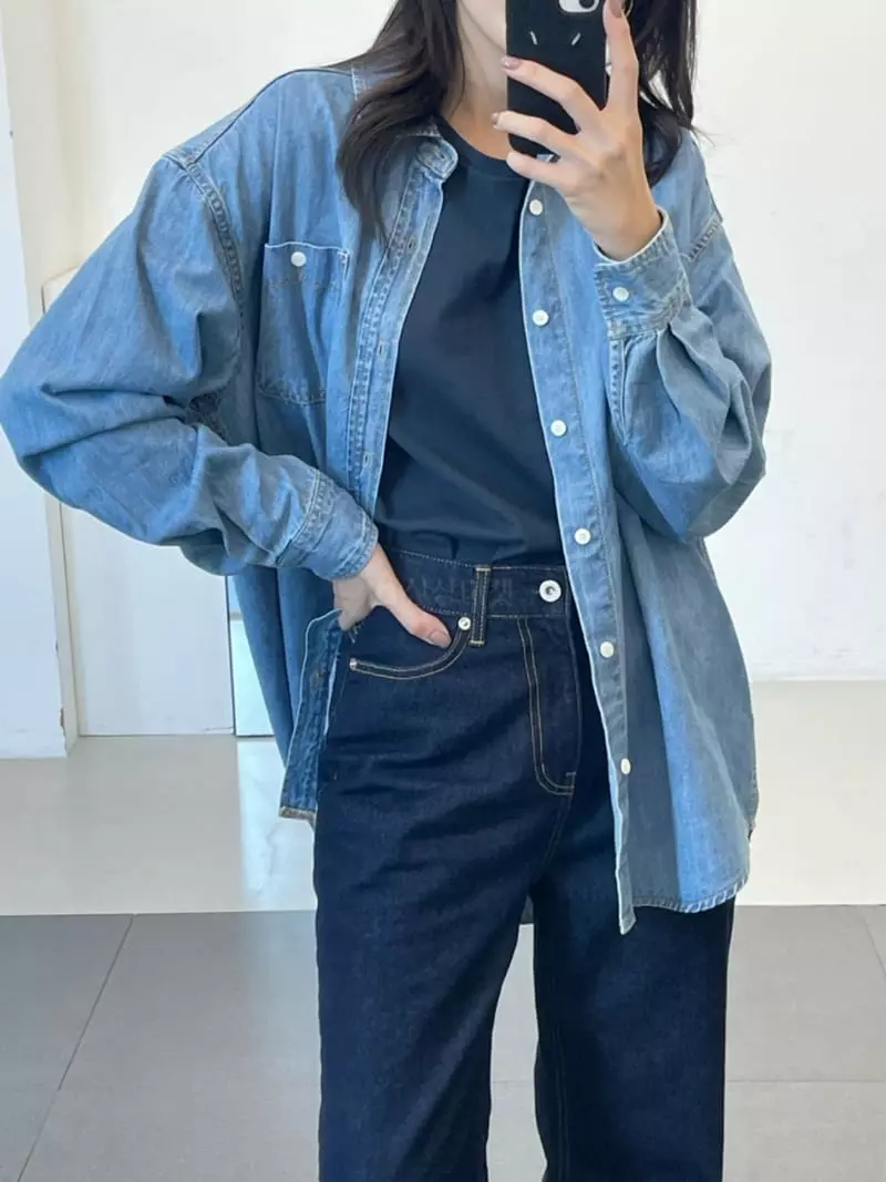 Reve - Korean Women Fashion - #womensfashion - Indigo Jeans - 3