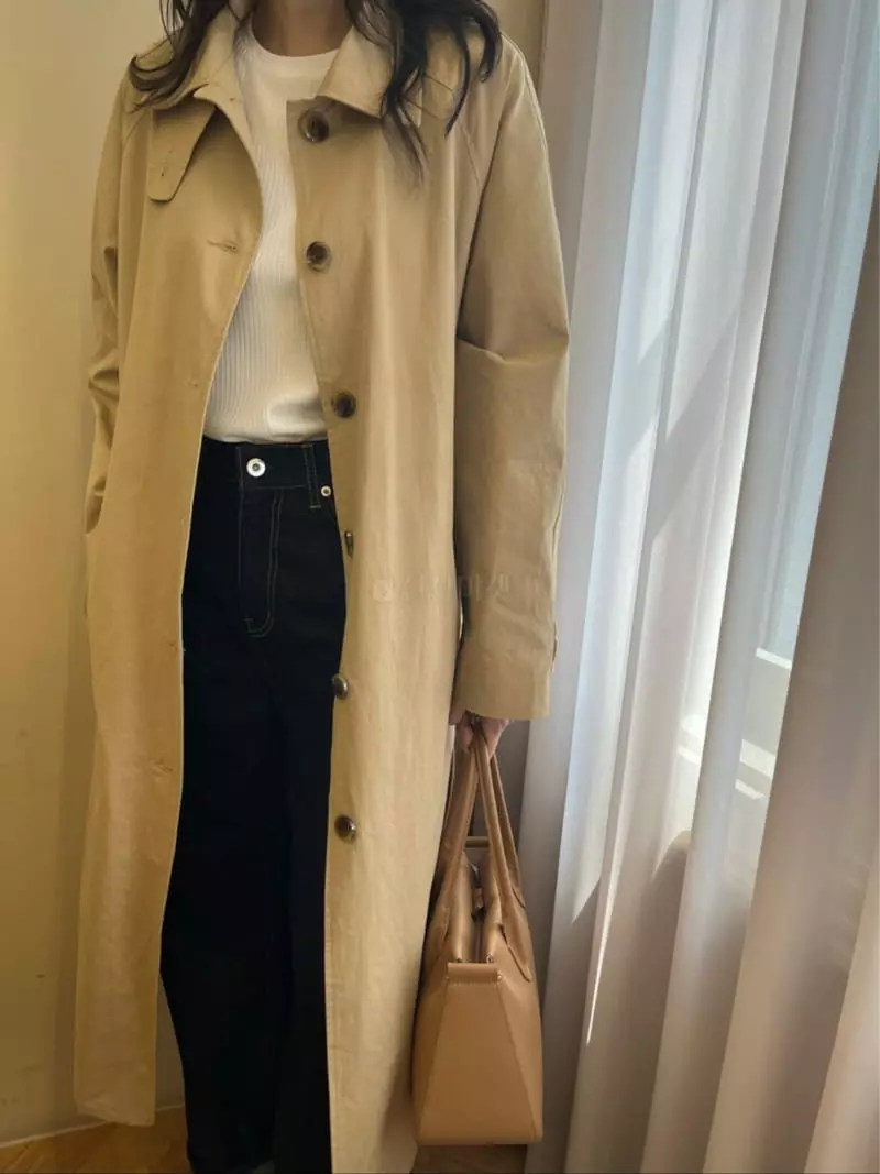 Reve - Korean Women Fashion - #womensfashion - Beth Trench Coat - 10