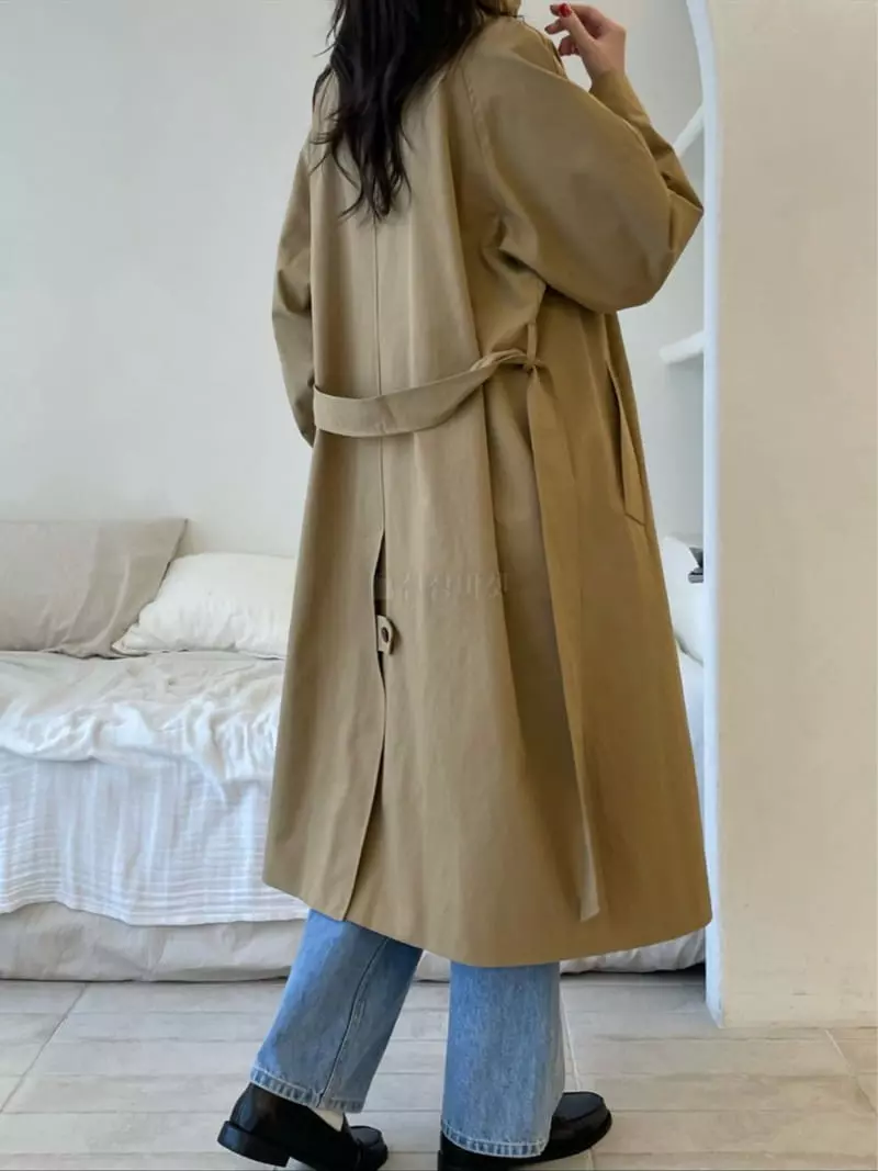 Reve - Korean Women Fashion - #womensfashion - Beth Trench Coat - 6