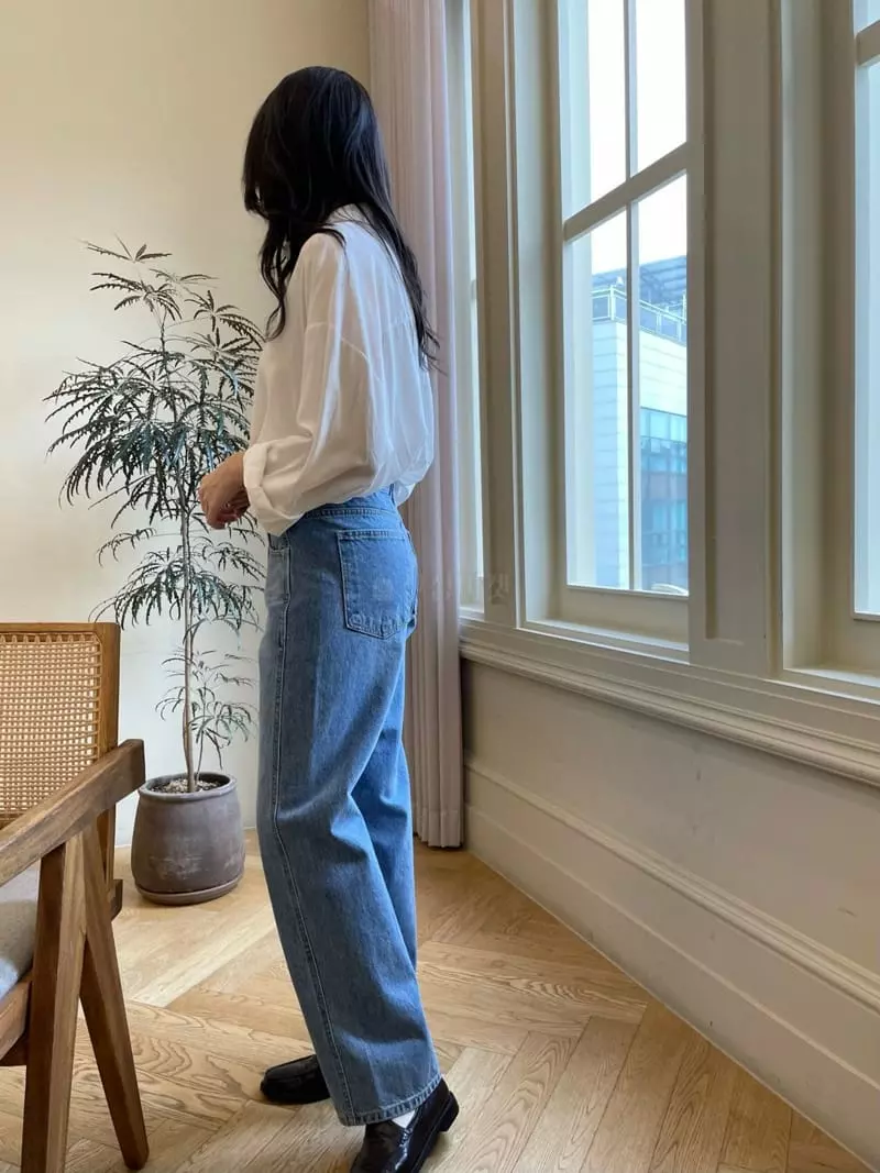 Reve - Korean Women Fashion - #womensfashion - Button Blouse - 7