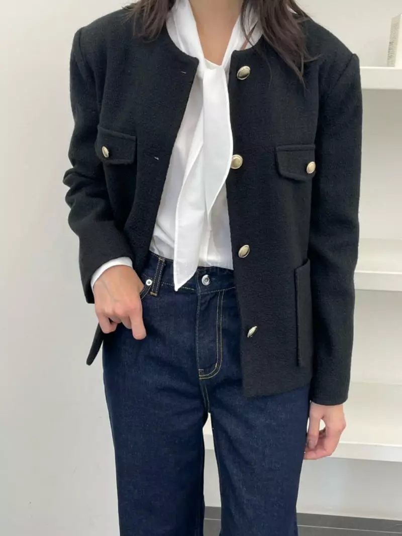 Reve - Korean Women Fashion - #womensfashion - Ribbon Blouse - 2