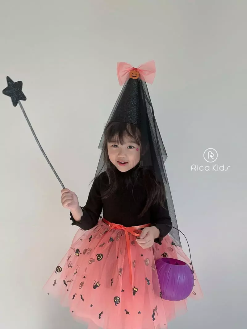 Rica - Korean Children Fashion - #childofig - Pumpkin Sha One-piece - 5