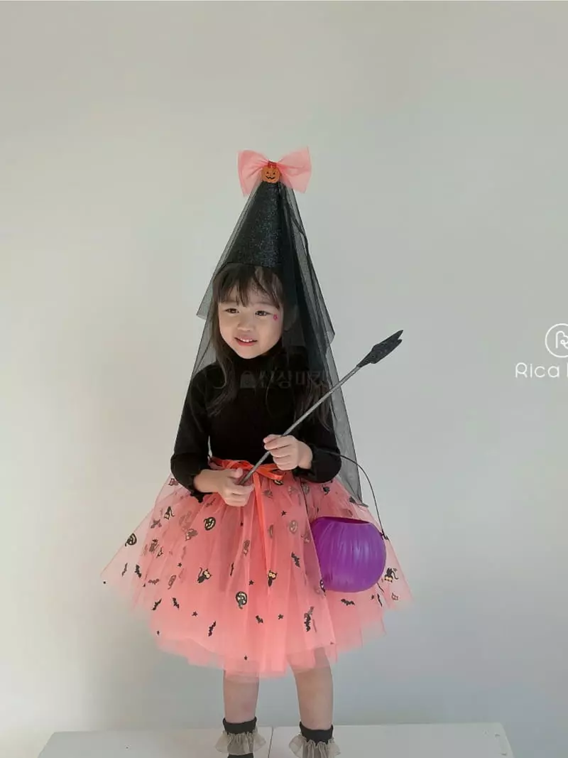 Rica - Korean Children Fashion - #childrensboutique - Pumpkin Sha One-piece - 6