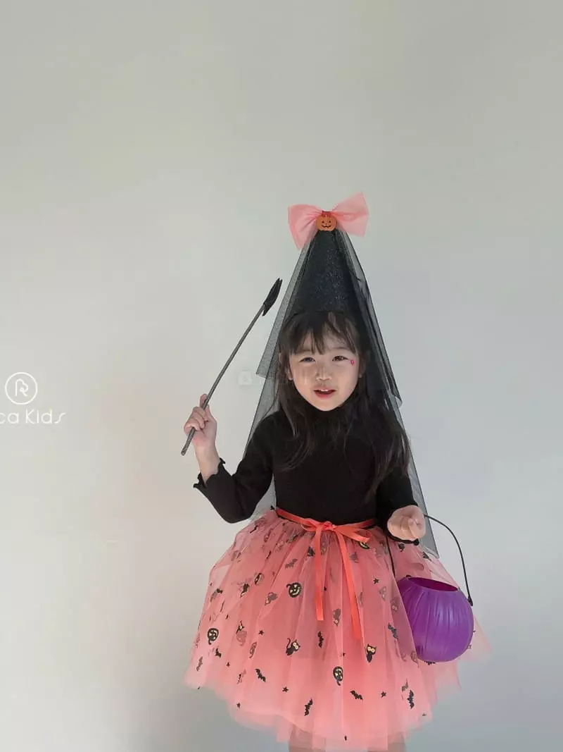 Rica - Korean Children Fashion - #discoveringself - Pumpkin Sha One-piece - 8