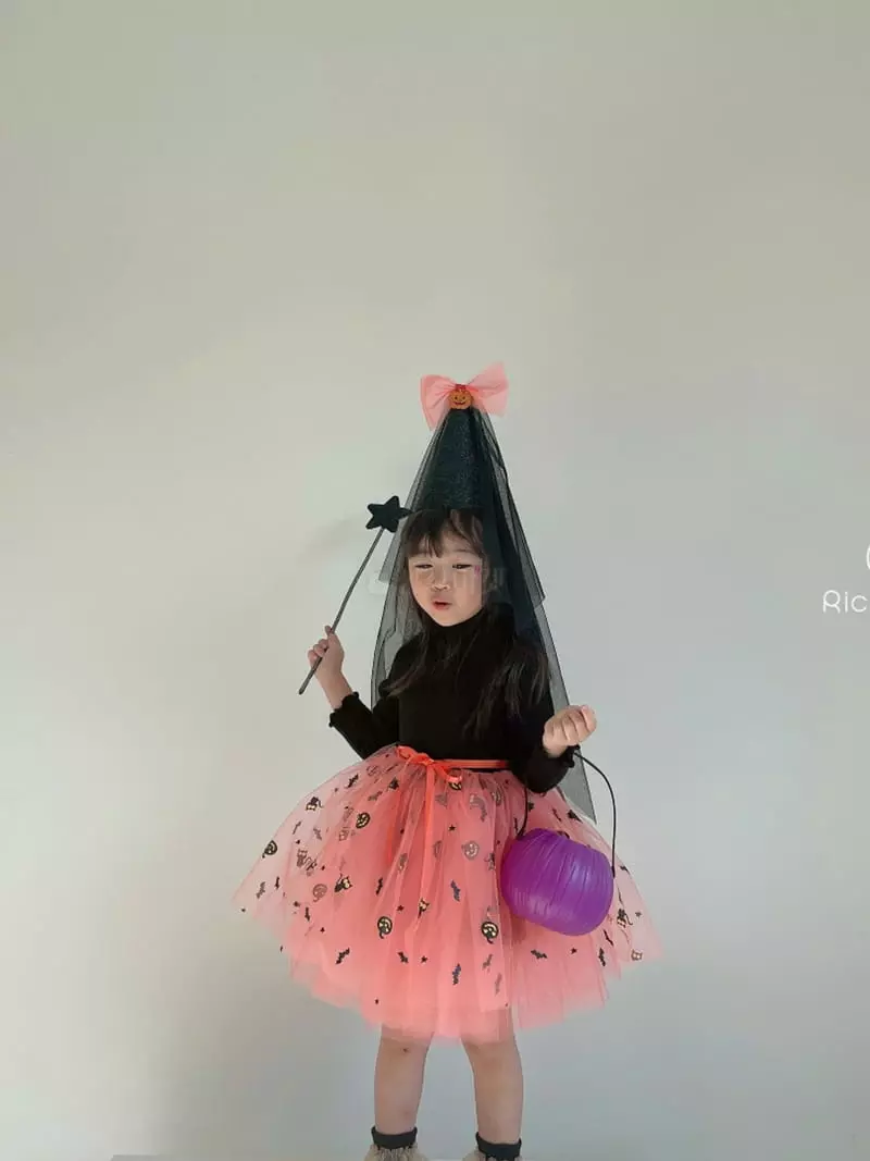 Rica - Korean Children Fashion - #kidzfashiontrend - Pumpkin Sha One-piece - 12