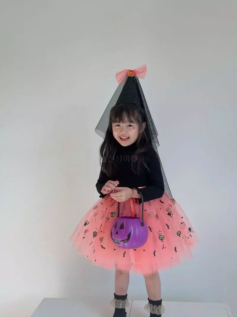 Rica - Korean Children Fashion - #minifashionista - Pumpkin Sha One-piece - 2