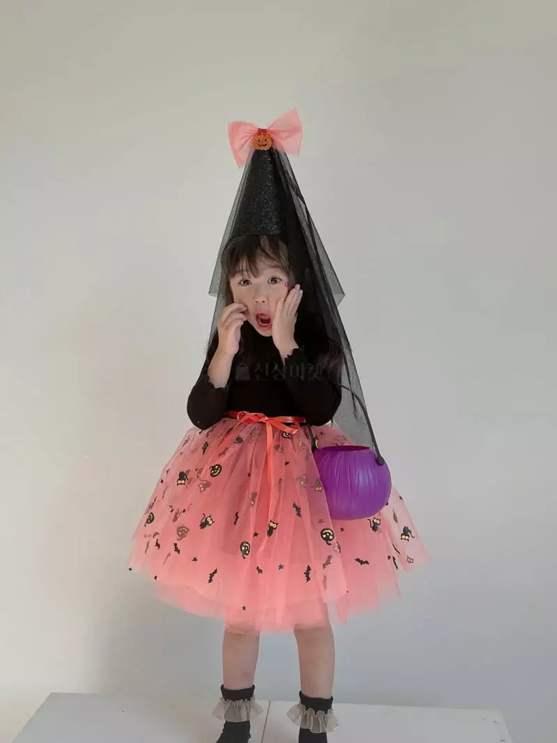 Rica - Korean Children Fashion - #prettylittlegirls - Pumpkin Sha One-piece - 3