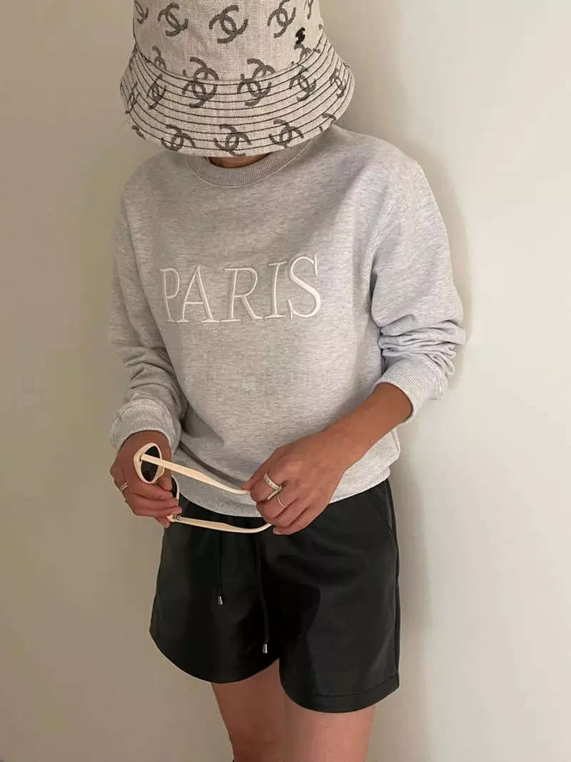 Ripple - Korean Women Fashion - #momslook - High Paris Sweatshirt - 2