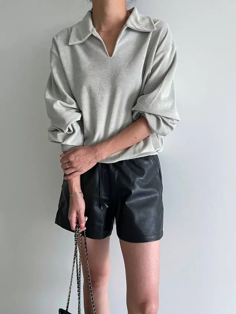 Ripple - Korean Women Fashion - #momslook - Terry Sweatshirt