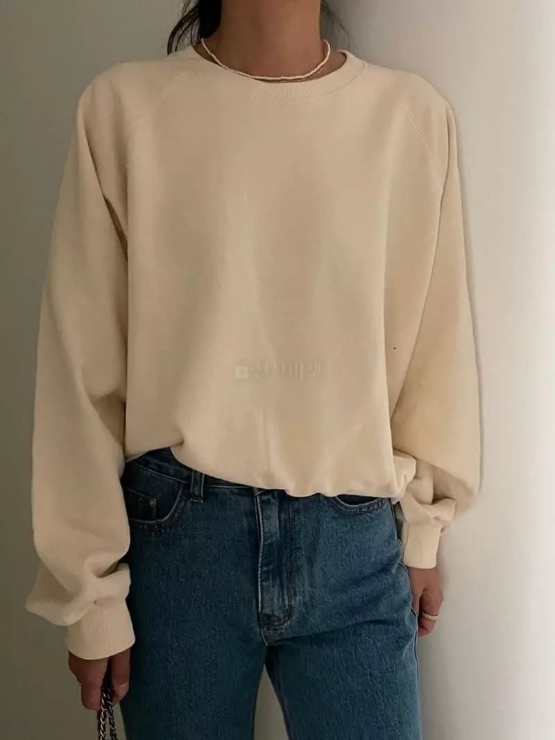 Ripple - Korean Women Fashion - #momslook - Waffle Crop Sweatshirt - 9