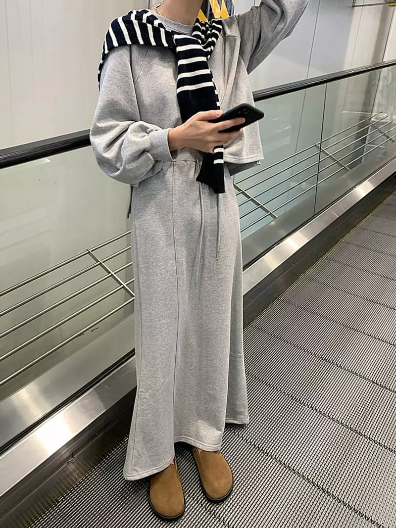 Ripple - Korean Women Fashion - #momslook - Wolson Top Bottom Set - 7