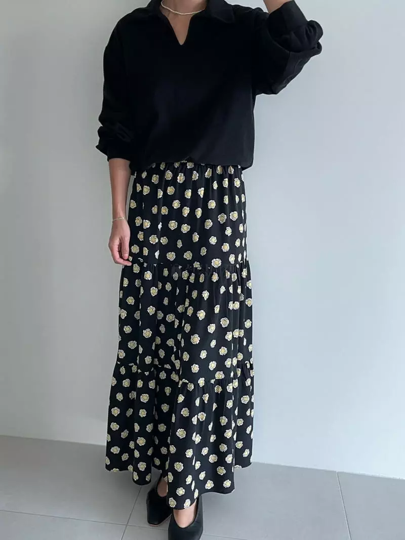Ripple - Korean Women Fashion - #momslook - Old Cancan Skirt - 2